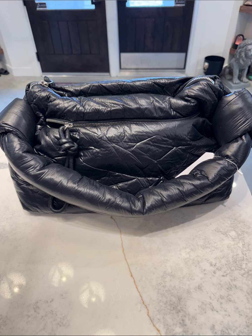 Dries Van Noten puffy bag